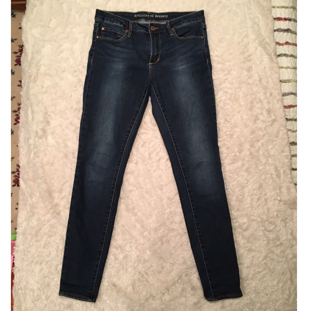 Nordstrom Articles of Society mid rise skinnies